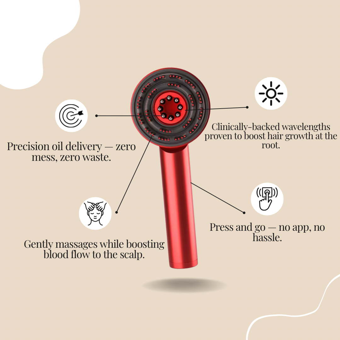 The AurixBrush™ – The Shortcut to Thicker, Fuller Hair