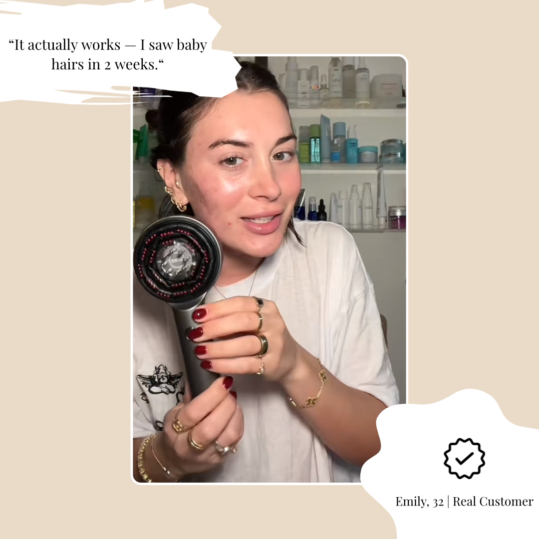 The AurixBrush™ – The Shortcut to Thicker, Fuller Hair